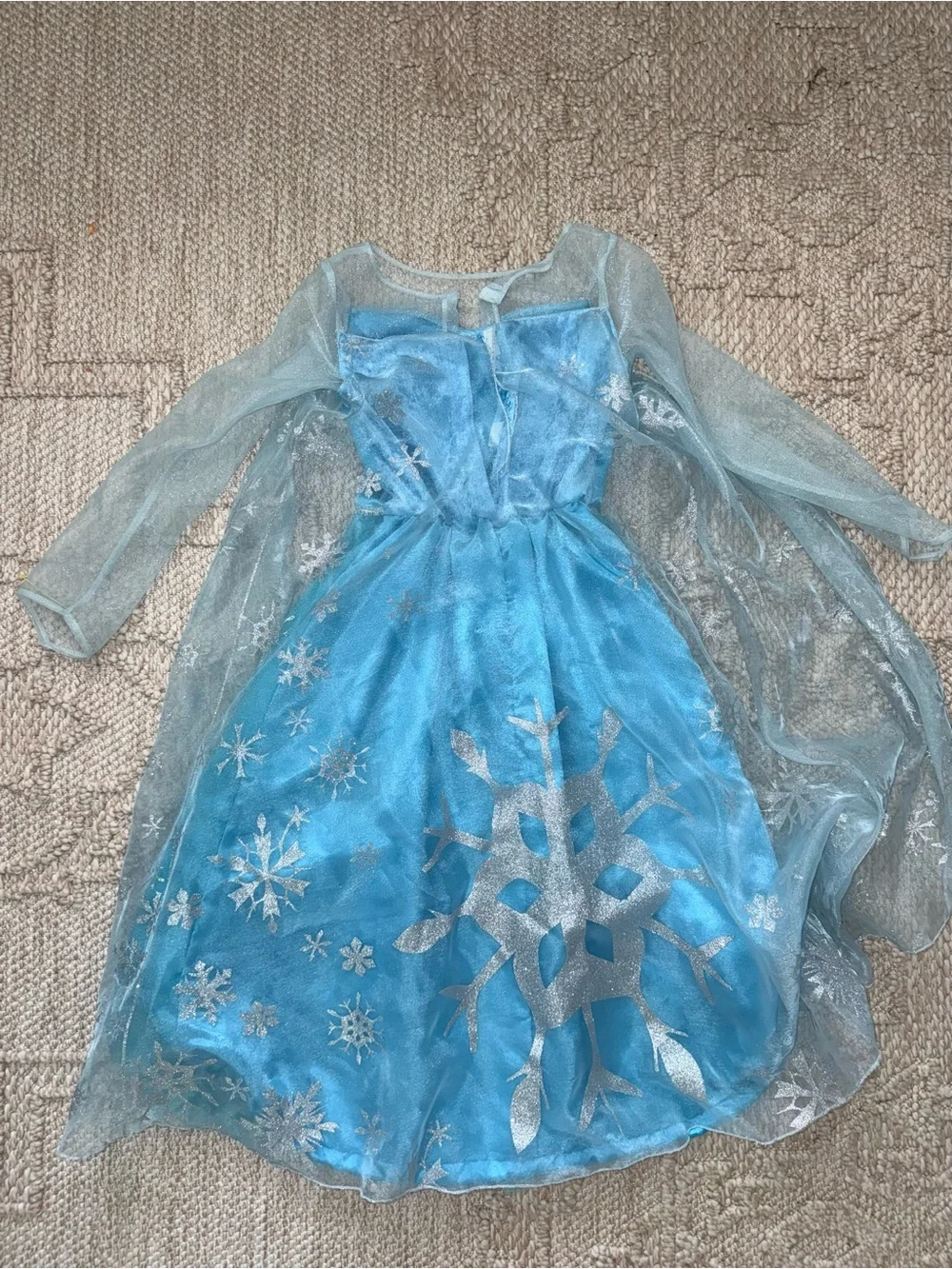 Disney Store Elsa Princess dress up costumes Size 7/8